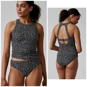 NWT! Athleta Rice Pearls Maldives Tankini Top  - Multiple Sizes 🩵